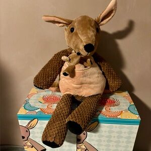 Scentsy Kangaroo Plush Toy - Brown and Tan